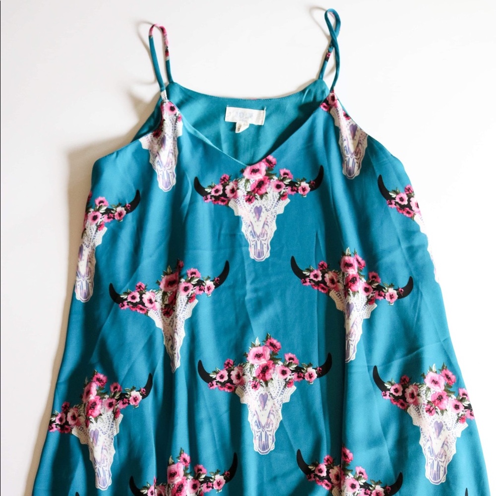 Peach Love Skull Dress